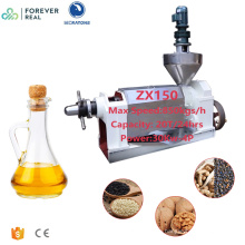 ZX125 Factory Use 800 kg/h oil press machine on sale groundnut olive oil press machine